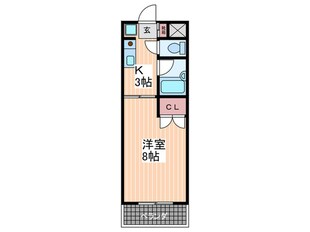 パティシエ－ル吉川Ⅱの物件間取画像